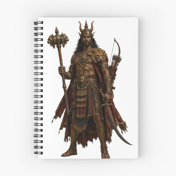 Item preview, Nergal Mesopotamian God War Plague Underworld Mythology Design designed and sold by The Dark Files.