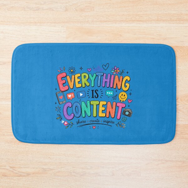 Item preview, Everything Is Content | Colorful Content Creator Merch  designed and sold by laExpose.
