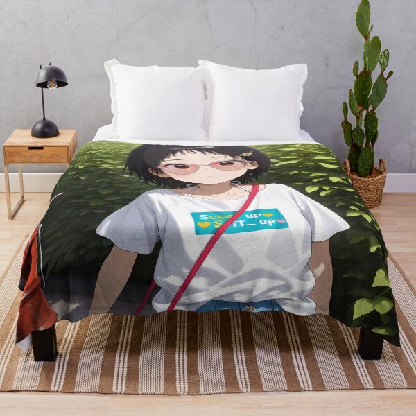 Item preview, Shizuka Kuze Relaxed Summer Day Takopi Original Sin Anime Girl designed and sold by Spraykart.
