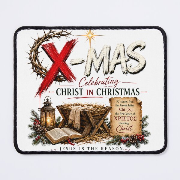 Item preview, X-MAS Christ In Christmas Design designed and sold by ButterflyHolly Resource.