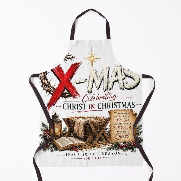 Item preview, X-MAS Christ In Christmas Design designed and sold by ButterflyHolly Resource.