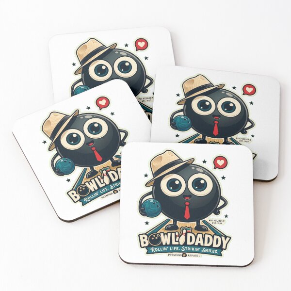Item preview, Bowl Daddy Retro Bowling League Father's Day Gift designed and sold by Surreal Characters & Cute Pups.
