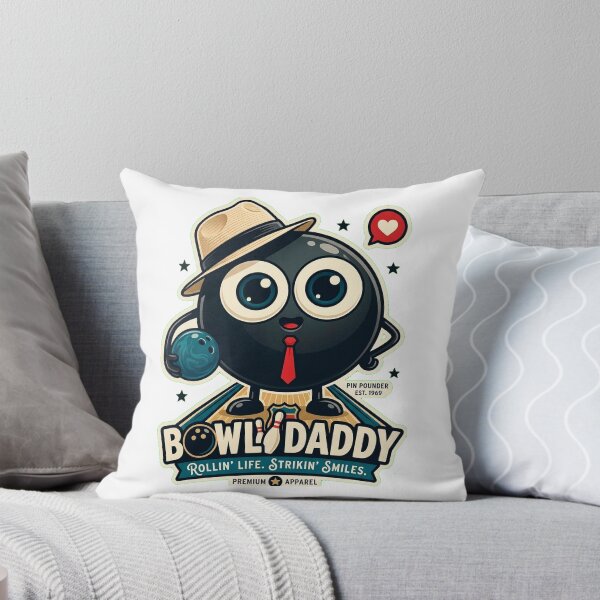 Item preview, Bowl Daddy Retro Bowling League Father's Day Gift designed and sold by Surreal Characters & Cute Pups.