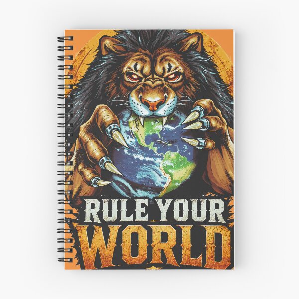 Item preview, Rule Your World Lion – Powerful Motivation Graphic designed and sold by M22--.