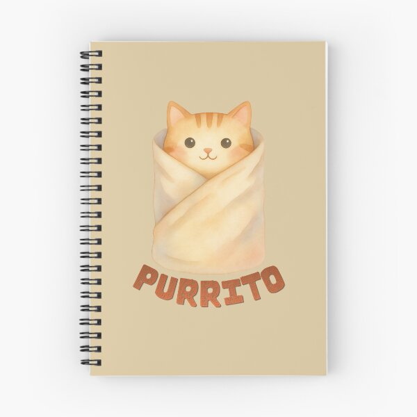 Item preview, Purrito Funny Cat  designed and sold by Atmospheric Threads.