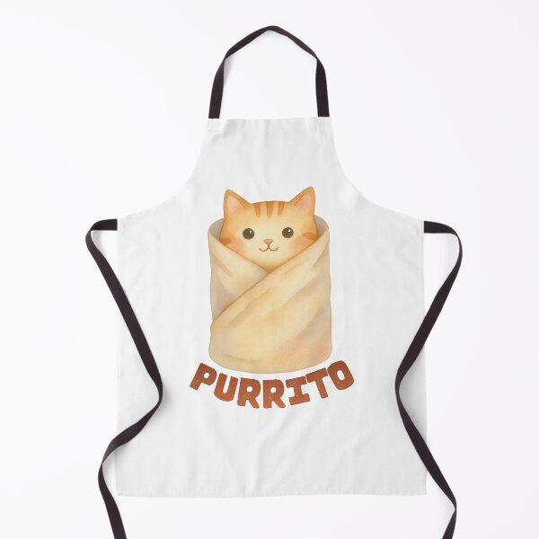 Item preview, Purrito Funny Cat designed and sold by Atmospheric Threads.