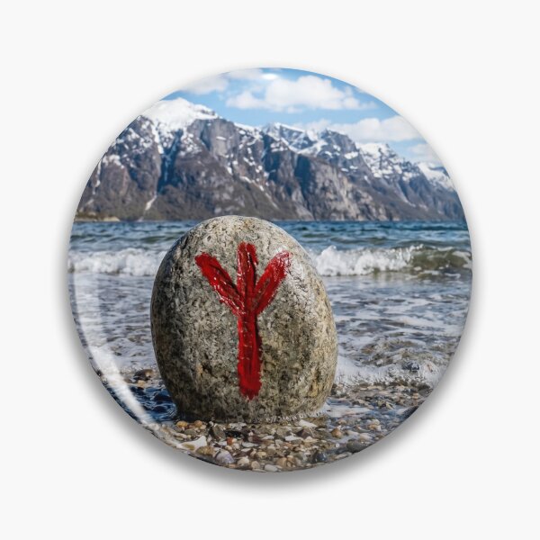 Item preview, Algiz Rune Shield – Protection of the Norse Fjords designed and sold by UmSkelig834.