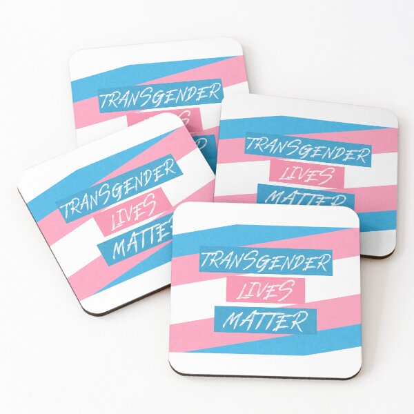 Item preview, Bold Transgender Lives Matter designed and sold by TackyTime.