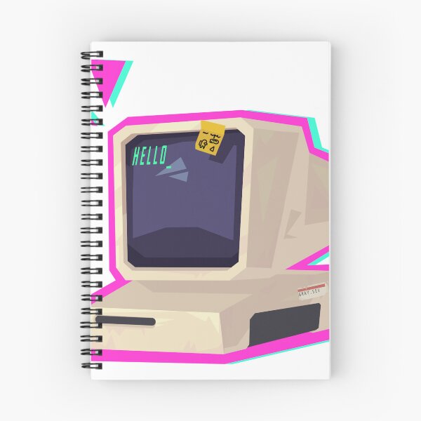 Item preview, Retro Computer Sticker | A cute cartoon stylized 80s - 90s monitor | designed and sold by PaleoNouveau - Gray.sev.