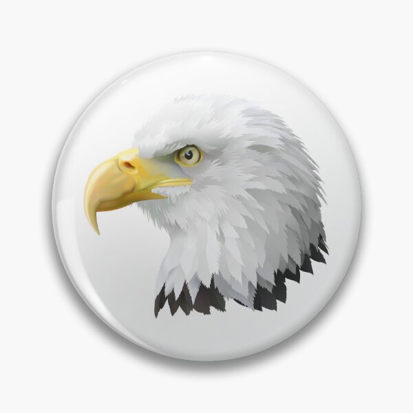 Item preview, Majestic Bald Eagle Head Illustration designed and sold by dcohea.