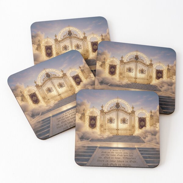 Item preview, Royal Clouds of Heaven 1 John 4:16 designed and sold by LeagueHeavenGG.