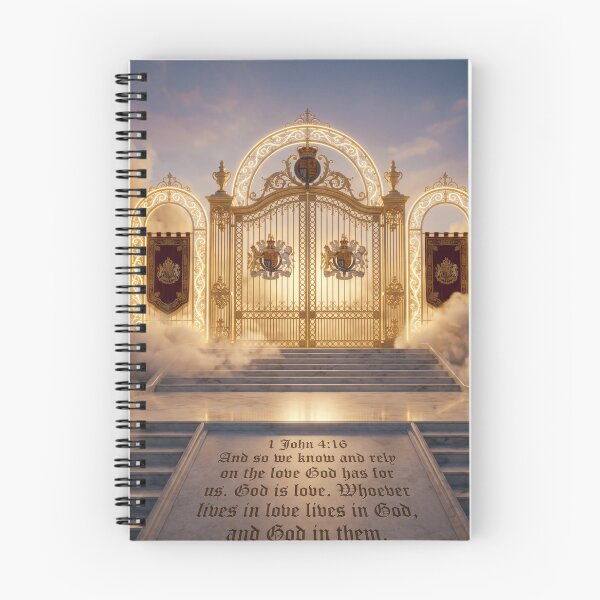 Item preview, Royal Clouds of Heaven 1 John 4:16 designed and sold by LeagueHeavenGG.