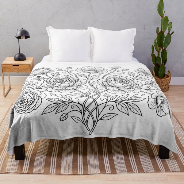 Item preview, Noir Botanical Art designed and sold by BrunoLinuxArt.