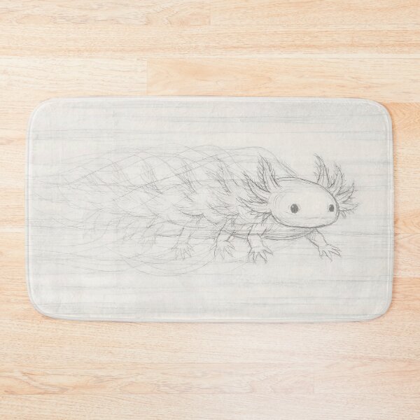 Item preview, Axolotl Water Memory Surrender to Permanence designed and sold by WildlifeInc.