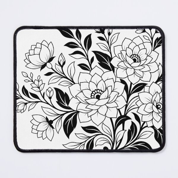 Item preview, Monochrome Botanical Illustration designed and sold by BrunoLinuxArt.