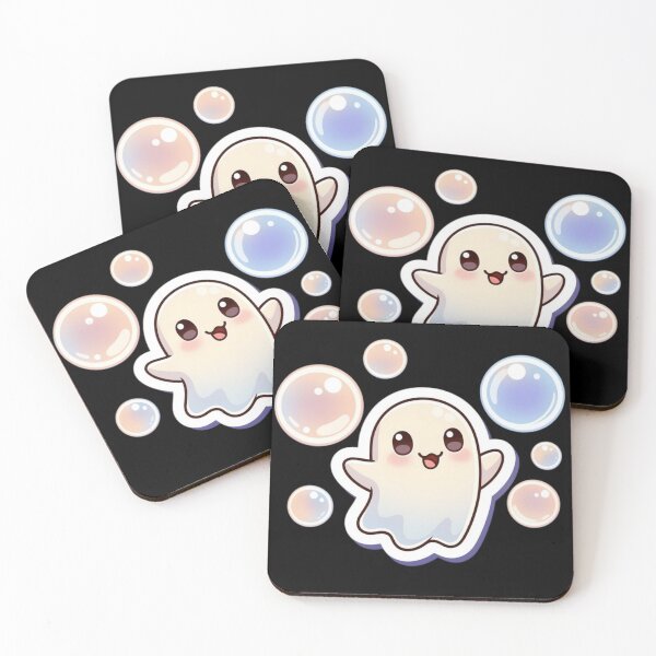 Item preview, Happy ghost with orbs designed and sold by XXVSHIRT.
