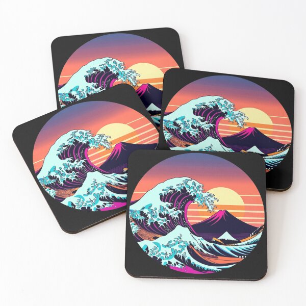 Item preview, The Sunset Wave designed and sold by FuturistFantasy.