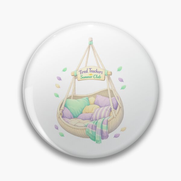 Item preview, Tired Teachers Summer Club designed and sold by LuveraxArt.