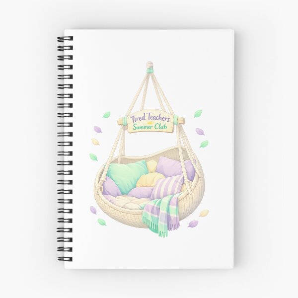 Item preview, Tired Teachers Summer Club designed and sold by LuveraxArt.