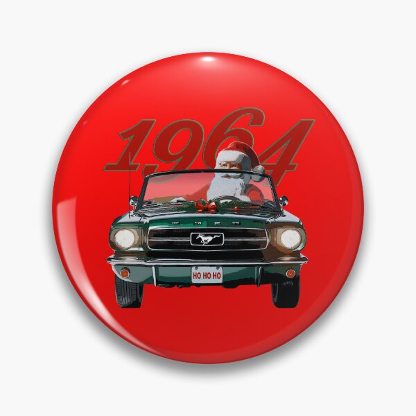 Item preview, SANTA DRIVING VINTAGE 1964 CLASSIC CAR CONVERTIBLE CHRISTMAS designed and sold by classic car craze.