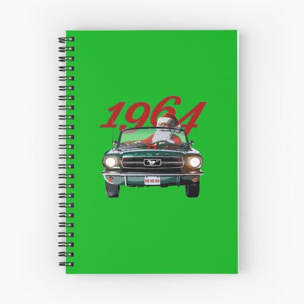 Item preview, SANTA DRIVING VINTAGE 1964 CLASSIC CAR CONVERTIBLE CHRISTMAS designed and sold by classic car craze.