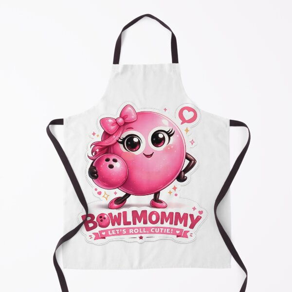 Item preview, Bowl Mommy Cute Pink Bowling Ball Mother's Day Gift designed and sold by Surreal Characters & Cute Pups.
