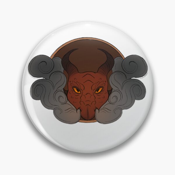 Item preview, Blowing smoke - Dragon sticker  designed and sold by Sadiez-Paintz.