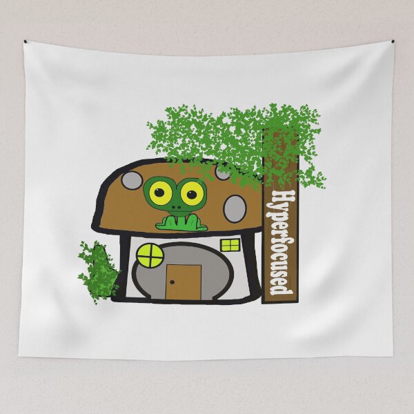 Item preview, Autism  Tree Frog Hyperfocused designed and sold by Mother Daughter Drawings .