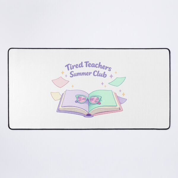 Item preview, Tired Teachers Summer Club designed and sold by LuveraxArt.