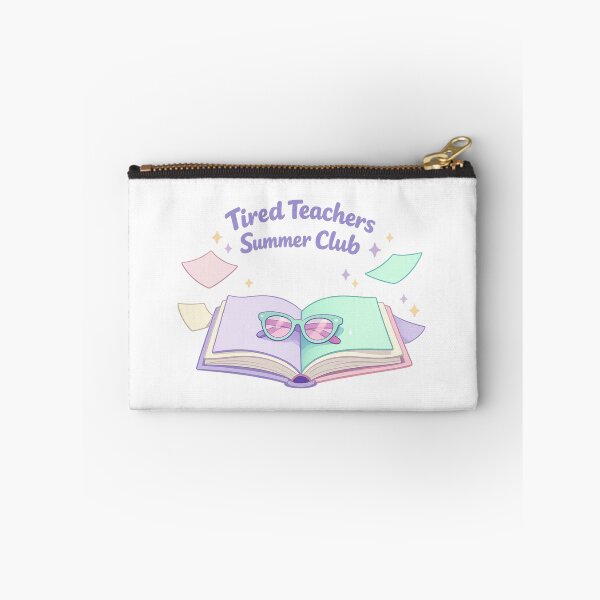 Item preview, Tired Teachers Summer Club designed and sold by LuveraxArt.