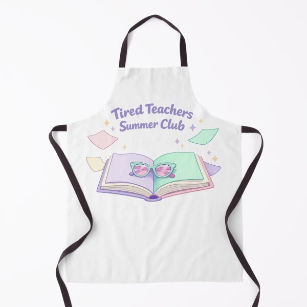 Item preview, Tired Teachers Summer Club designed and sold by LuveraxArt.