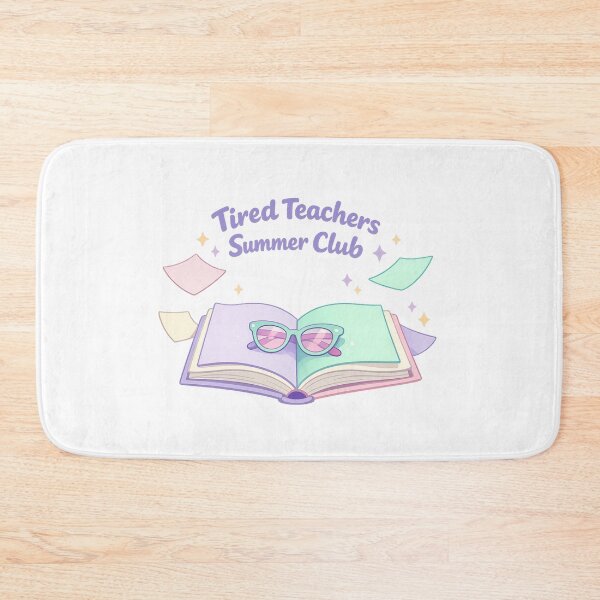 Item preview, Tired Teachers Summer Club designed and sold by LuveraxArt.