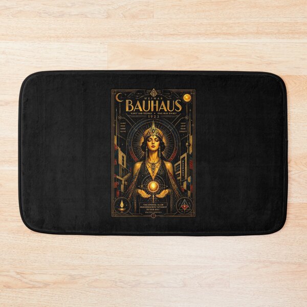 Item preview, Weimar Bauhaus 1923 — The Golden Architect designed and sold by Sanctum Icons.