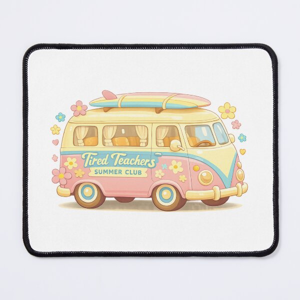 Item preview, Tired Teachers Summer Club designed and sold by LuveraxArt.