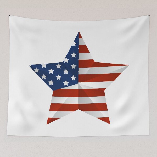 Item preview, Patriotic American Flag Barn Star designed and sold by dcohea.