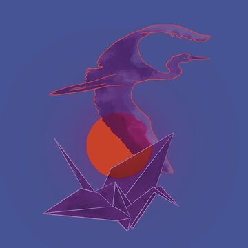 Artwork thumbnail, Two Cranes by AteloLucid