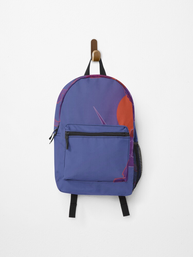 Thumbnail 1 of 3, Backpack, Two Cranes designed and sold by AteloLucid.