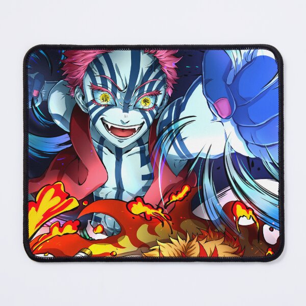Item preview, Akaza Demon Slayer Fiery Duo Focus designed and sold by 108Recordings.