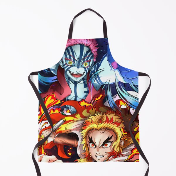 Item preview, Akaza Demon Slayer Fiery Duo Focus designed and sold by 108Recordings.