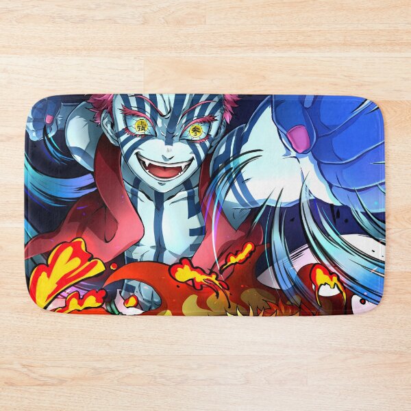 Item preview, Akaza Demon Slayer Fiery Duo Focus designed and sold by 108Recordings.