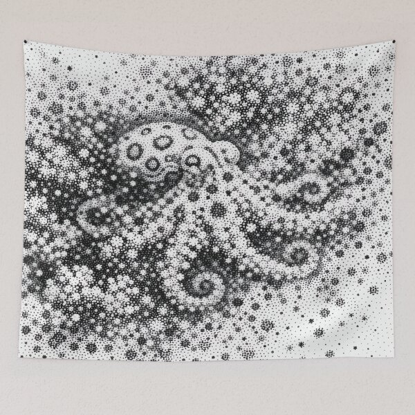 Item preview, Ringed Octopus Toxic Bloom Surrender to Hidden Danger designed and sold by WildlifeInc.
