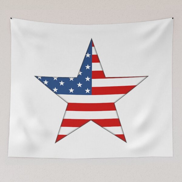 Item preview, Patriotic American Flag Barn Star designed and sold by dcohea.