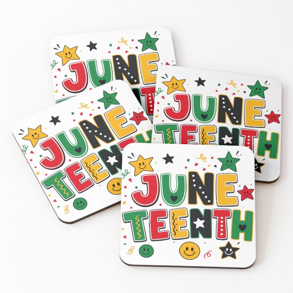 Item preview, Juneteenth Fun Colorful Cartoon Festive Celebration designed and sold by PlushFutura.