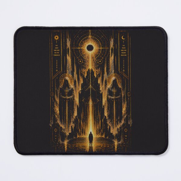 Item preview, THE LIGHT DOES NOT BEG — Sacred Existential Modernism designed and sold by Sanctum Icons.