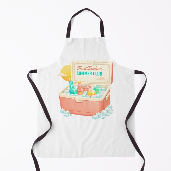 Item preview, Tired Teachers Summer Club designed and sold by LuveraxArt.