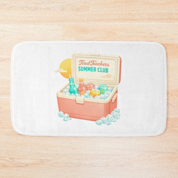 Item preview, Tired Teachers Summer Club designed and sold by LuveraxArt.
