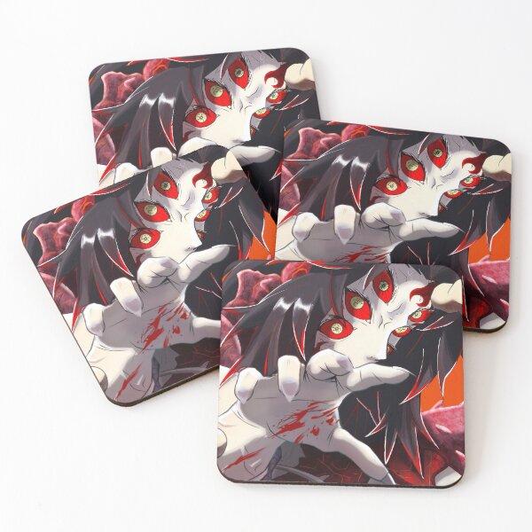 Item preview, Kokushibou Demon Slayer Intense Crimson Closeup designed and sold by 108Recordings.