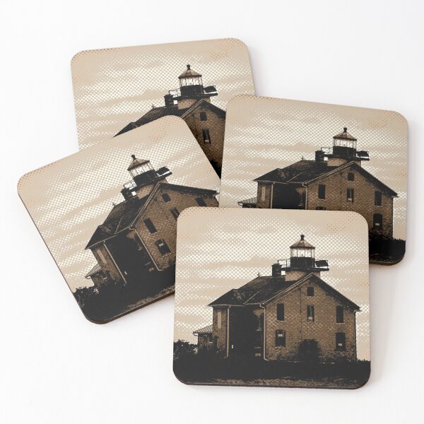Item preview, Halftone Lighthouse designed and sold by RedRazzleArt.