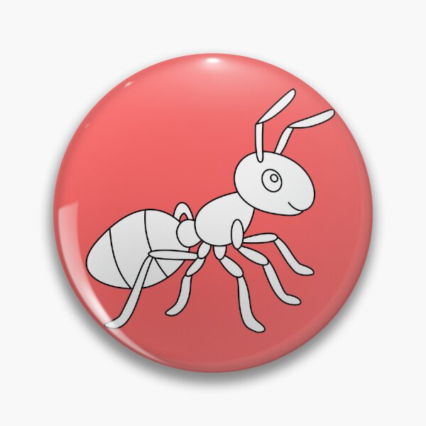 Item preview, Cute Cartoon Ant Character Coloring Page	 designed and sold by RS4you.