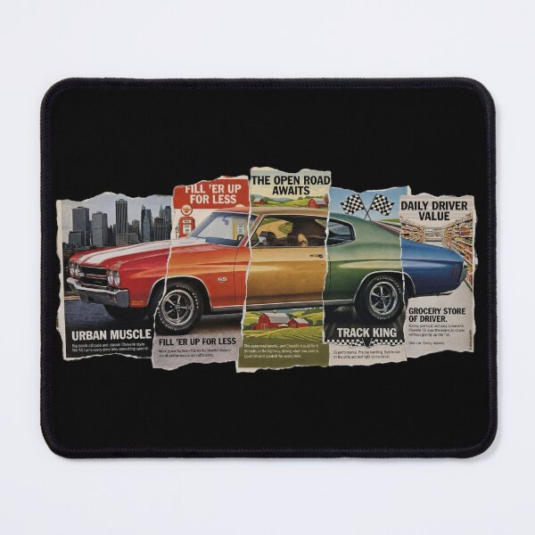 Item preview, Chevelle SS — Torn Ad Collage Series (1970 Tribute) designed and sold by Automotive Art by Greg.